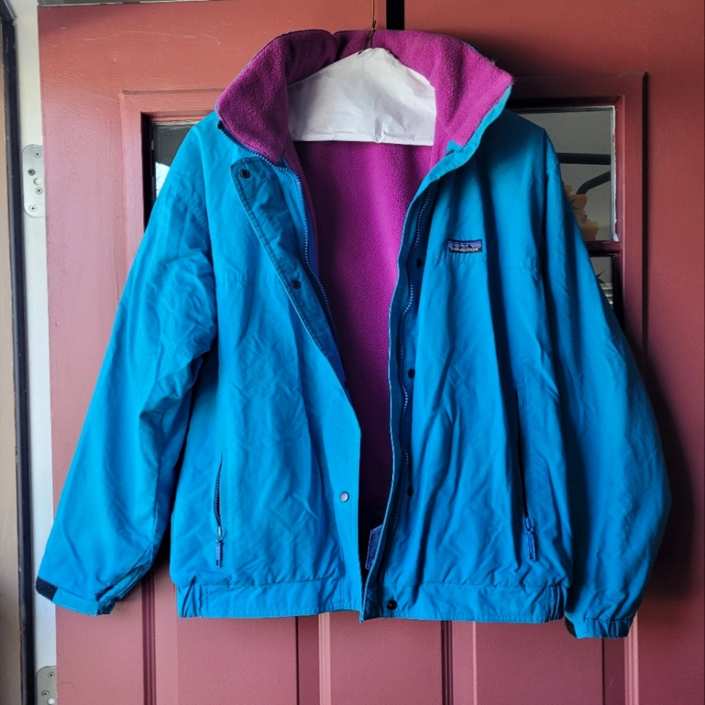 Patagonia bomber fleece jacket Retro